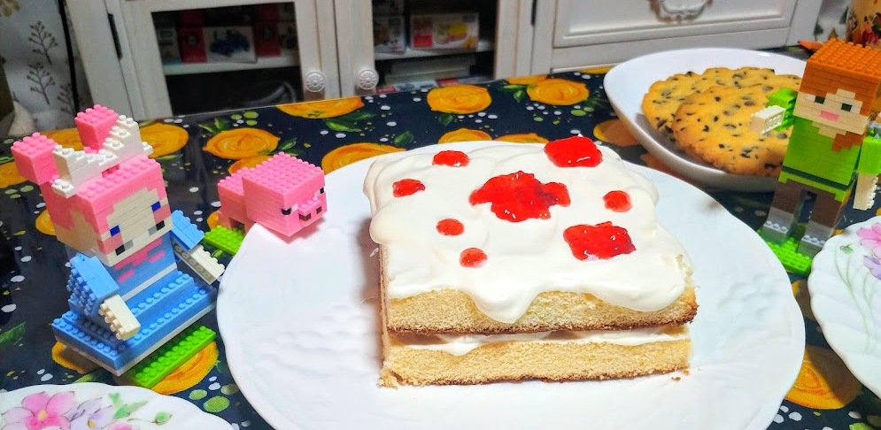 マイクラのケーキ