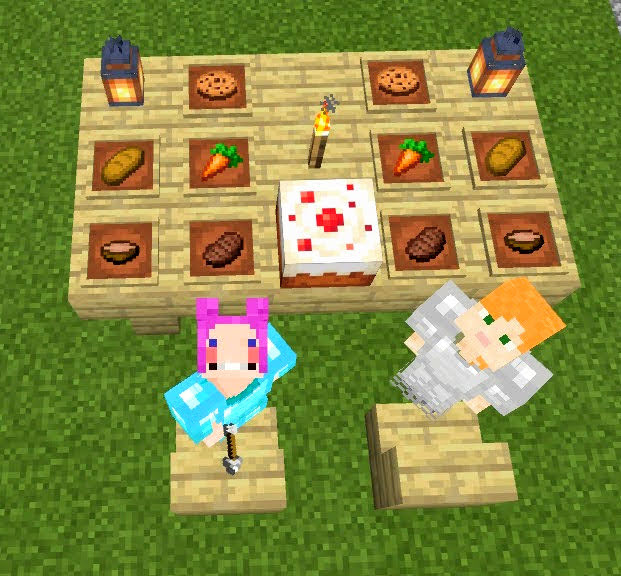 マイクラの夜ご飯