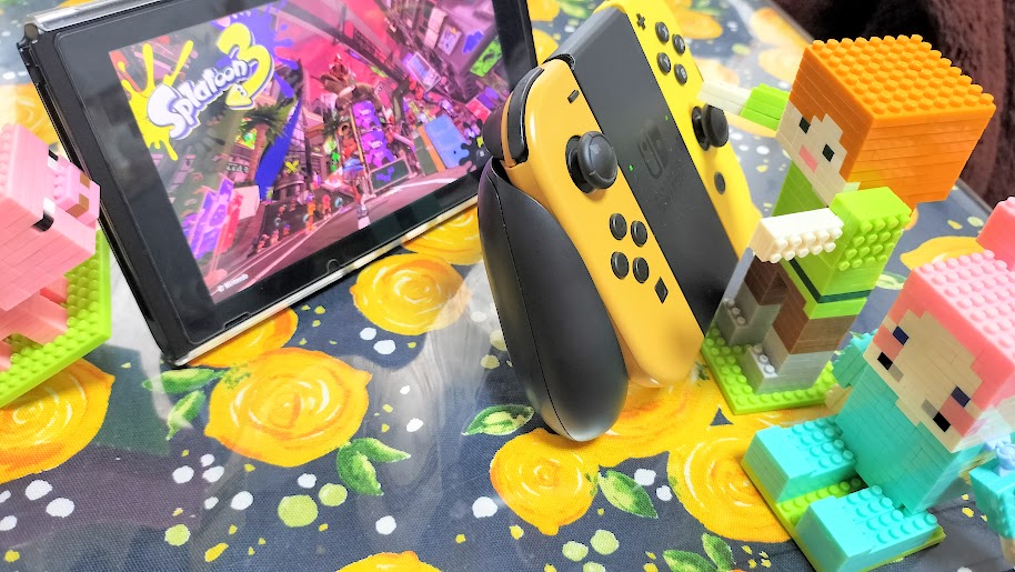 スプラトゥーンにも挑戦。参加型配信でともだちが増えた。